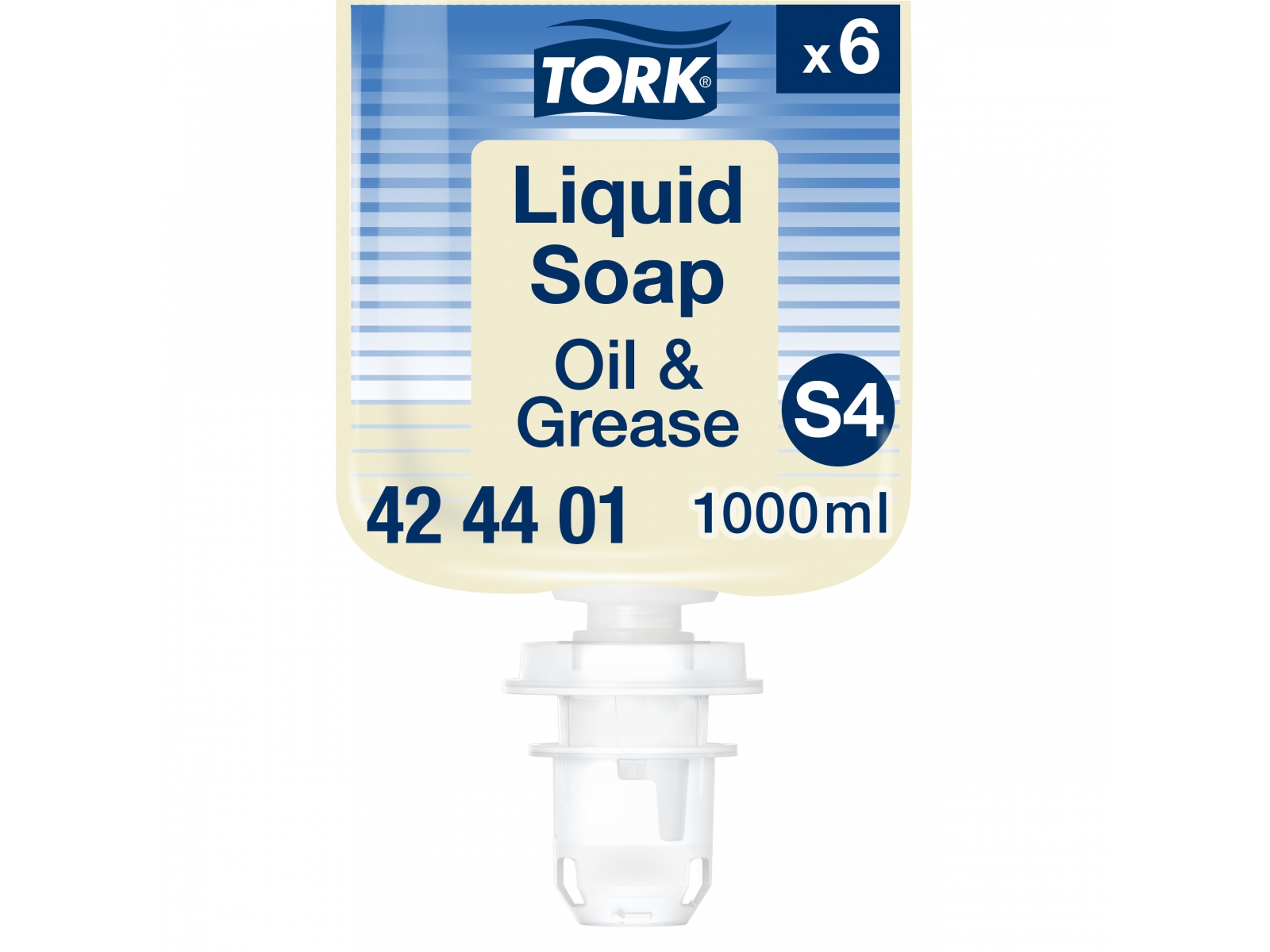 Mydło S4 TORK 424401 Przemysłowe do ciężkich zabrudzeń Karton 6x 1l